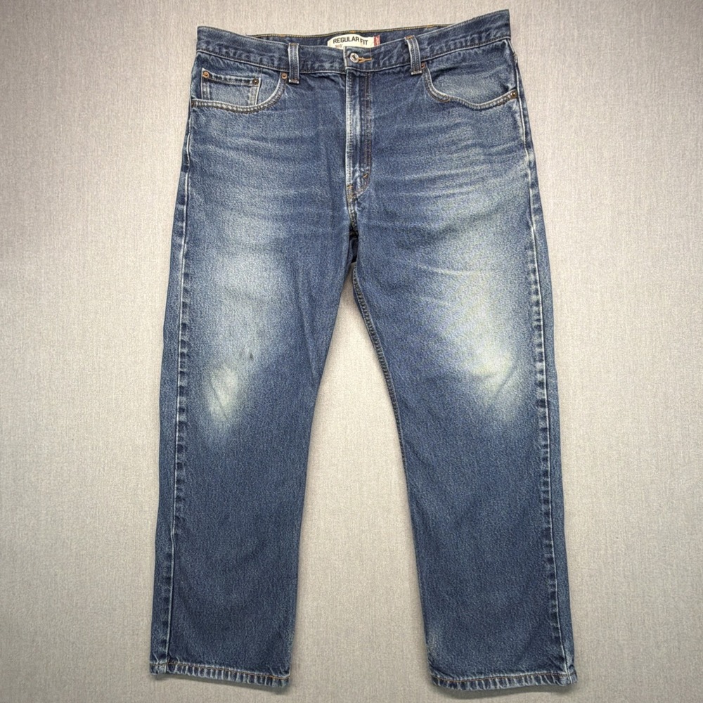 Levi's 517 Jeans Men's 40x30 (Fits 39x29) Blue Vintage Bootcut Denim Y2k 2005